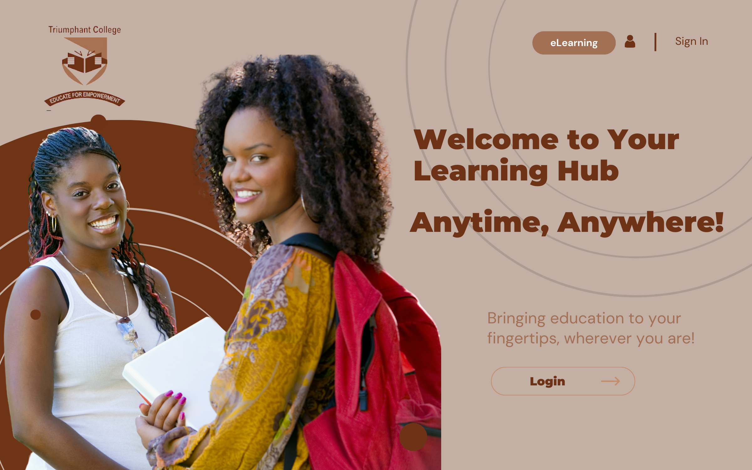 Welcome to Your Learning Hub—Anytime, Anywhere!